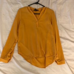 Mustard blouse